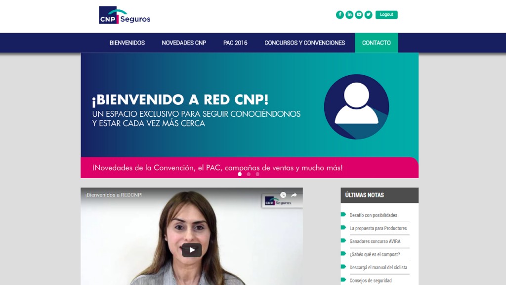 CNP lanzó un nuevo sitio para Productores - 100% SEGURO