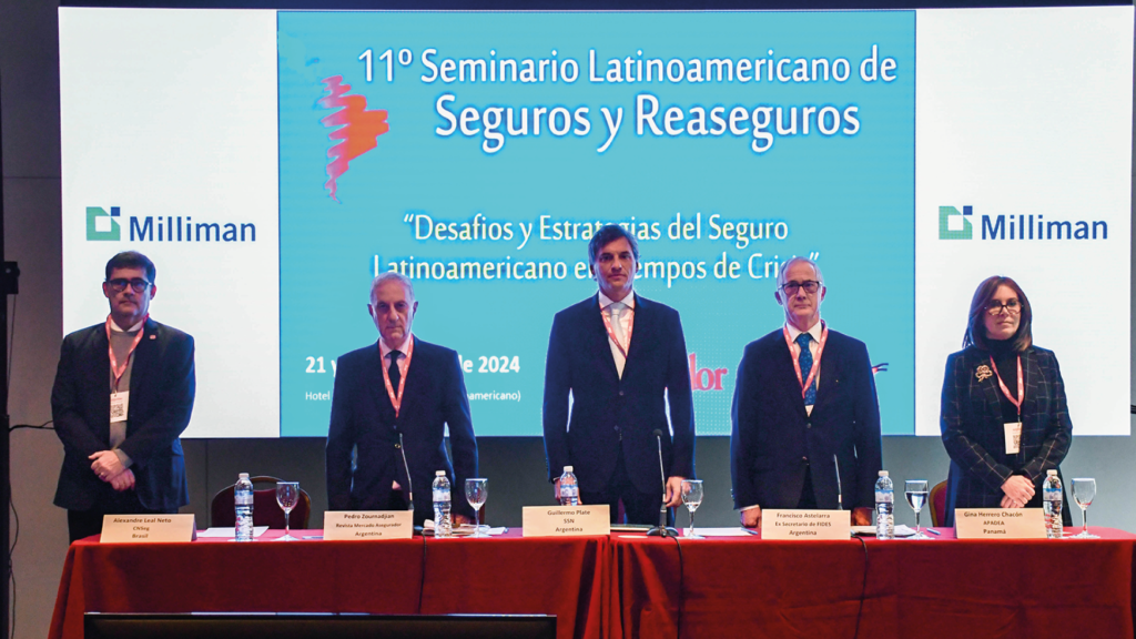 Plate realizó la apertura del Seminario Latinoamericano de Seguros y